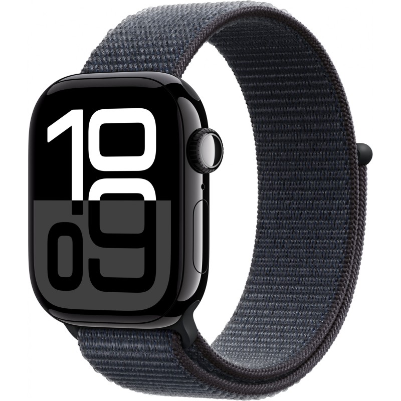 Buy Apple Watch Series 10 GPS 42mm Jet Black Aluminium Case with Ink Sport Loop in Cyprus, Nicosia, Limassol, Larnaka, Pafos