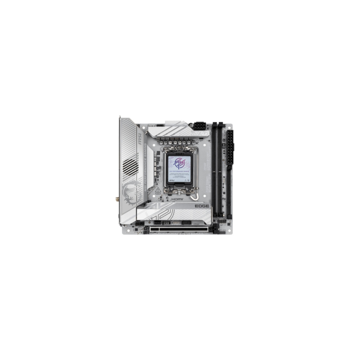 MSI MPG Z890I EDGE TI WIFI - Mini-ITX Z890 Motherboard - LGA 1851, PCIe 5.0, Wi-Fi 7, Thunderbolt 4