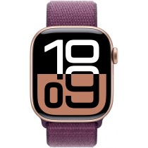 APPLE Watch Series 10 GPS + Cellular 42mm Rose Gold Aluminium Case with Plum Sport Loop — Buy in Cyprus with Fast Delivery