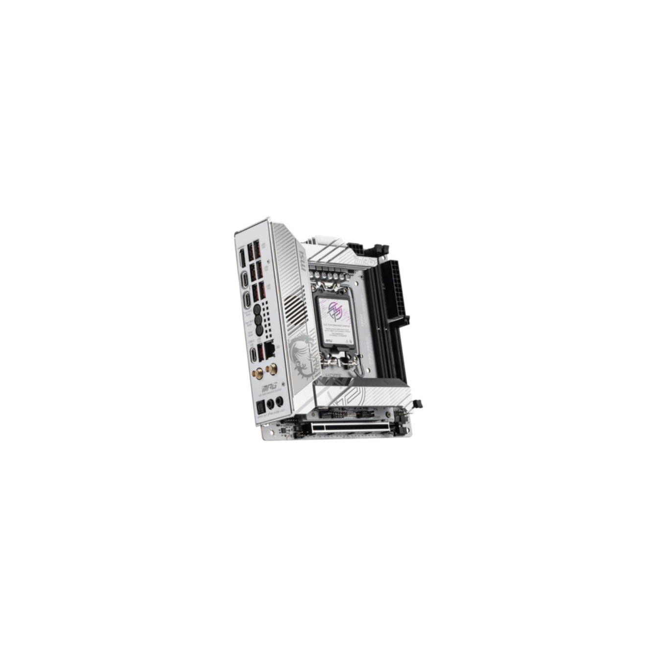 MSI MPG Z890I EDGE TI WIFI - Mini-ITX Z890 Motherboard - LGA 1851, PCIe 5.0, Wi-Fi 7, Thunderbolt 4