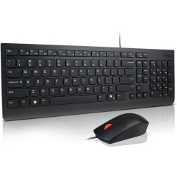 Buy Lenovo Essential Wired Keyboard and Mouse Combo - 129 - German Layout, Windo... in Cyprus, Nicosia, Limassol, Larnaka, Pafos