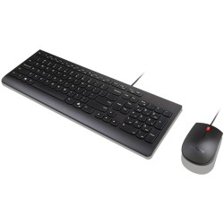 Buy Lenovo Essential Wired Keyboard and Mouse Combo - 129 - German Layout, Windo... in Cyprus, Nicosia, Limassol, Larnaka, Pafos