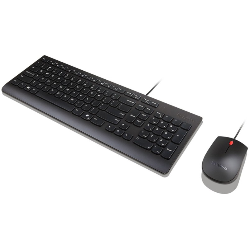 Buy Lenovo Essential Wired Keyboard and Mouse Combo - 129 - German Layout, Windo... in Cyprus, Nicosia, Limassol, Larnaka, Pafos