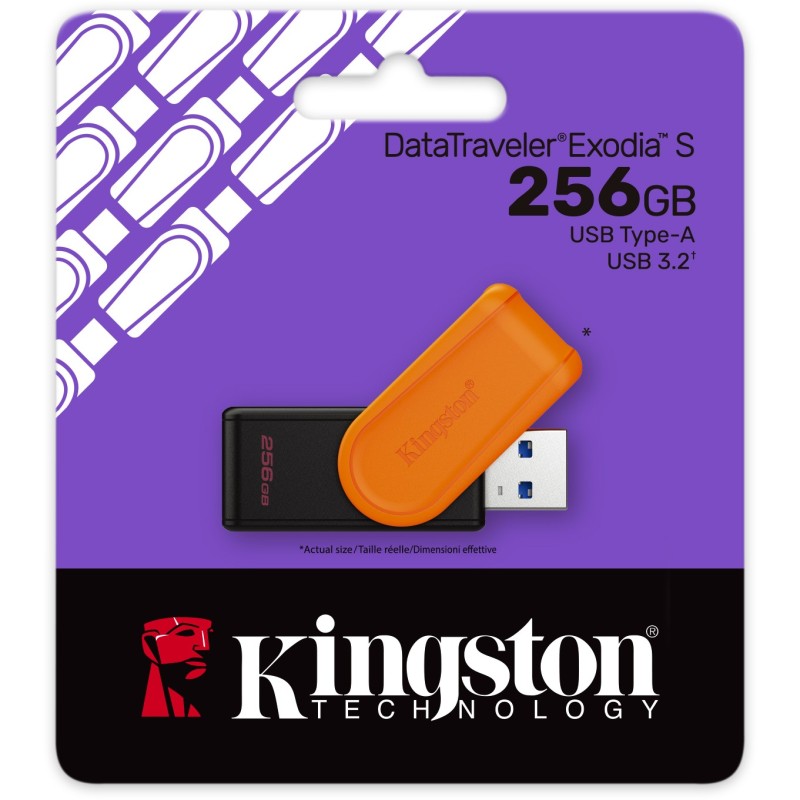 Buy STICK 256GB Kingston DataTraveler Exodia S USB 3.2 - DataTraveler Exodia S (... in Cyprus, Nicosia, Limassol, Larnaka, Pafos