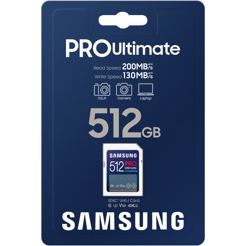 Buy CARD Card 512GB Samsung XC PRO Ultimate - XC PRO Ultimate - CL10, Retail in Cyprus, Nicosia, Limassol, Larnaka, Pafos