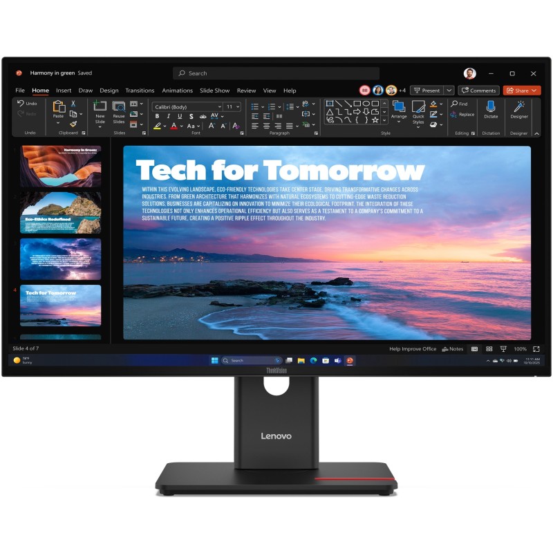 Buy Lenovo ThinkVision T27QD-40 - T27QD-40 - 27-inch QHD monitor with HDMI, DP, ... in Cyprus, Nicosia, Limassol, Larnaka, Pafos