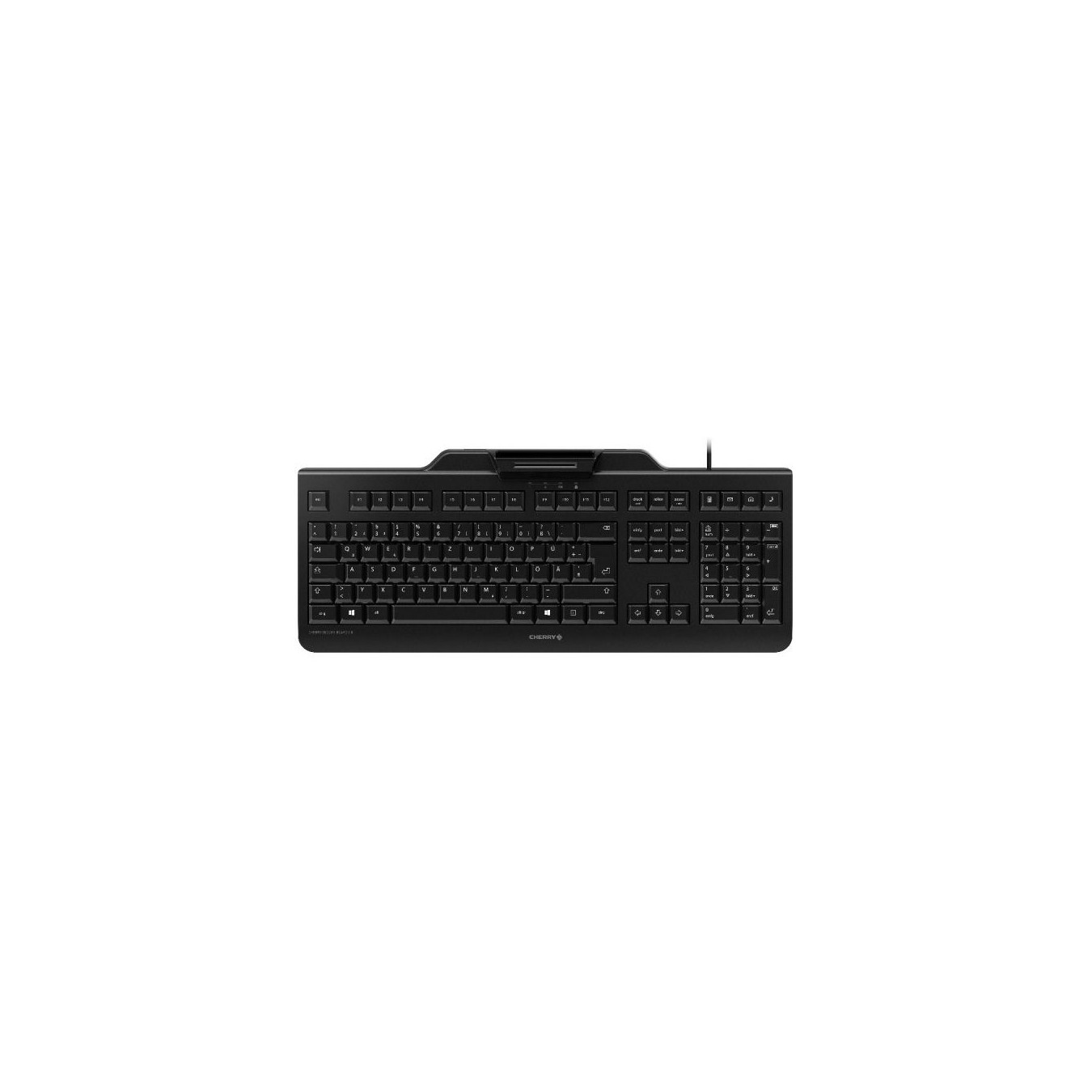 Cherry Secure Board 1.0 - 1.0 - Black Compact Keyboard — Buy in Cyprus with Fast Delivery