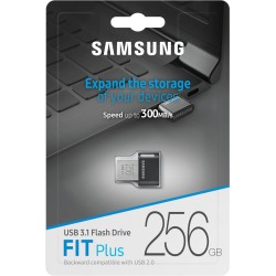 Buy Samsung FIT Plus USB 3.1 Flash Drive - MUF-256AB - Black, 256GB in Cyprus, Nicosia, Limassol, Larnaka, Pafos